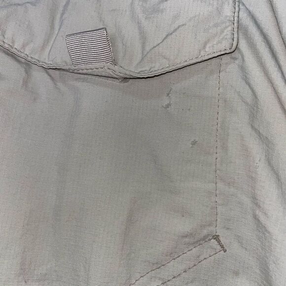 Columbia Mens Size 38/32 Cream Omni Shade Sun Protection Cargo Pants - Picture 8 of 12